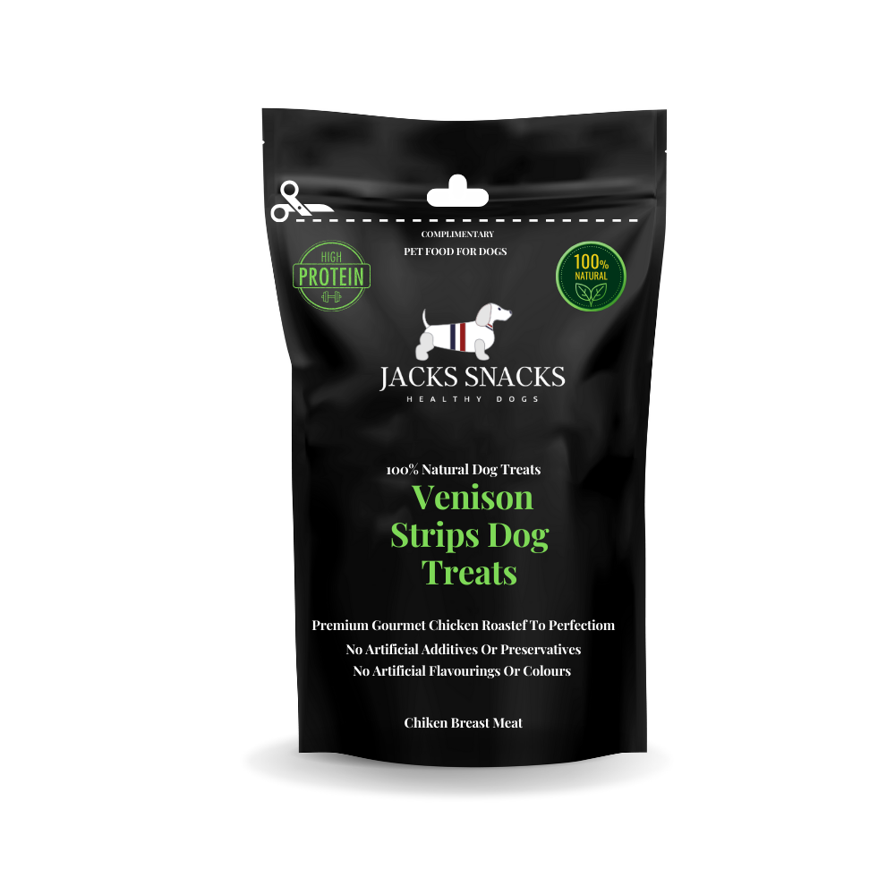 Venison Strips Dog Treats
