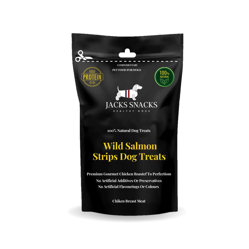 Wild Salmon Strips Dog Treats