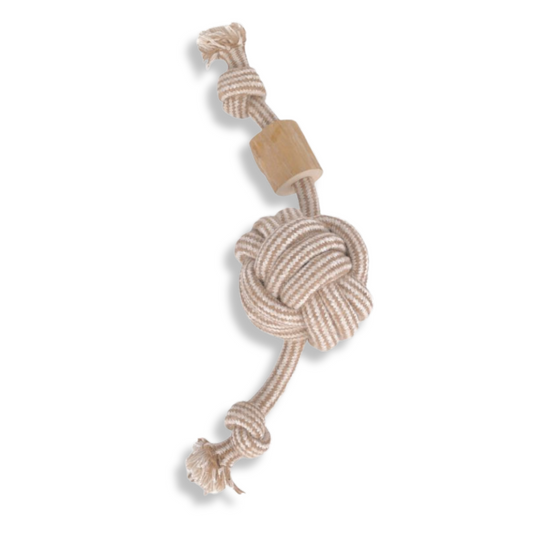 Monkey Fist Ball Knot Tug Toy