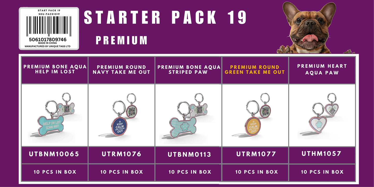 Starter Pack 19 Premium Tags