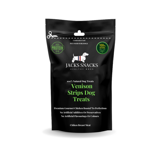Venison Strips Dog Treats