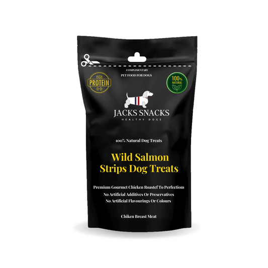Wild Salmon Strips Dog Treats